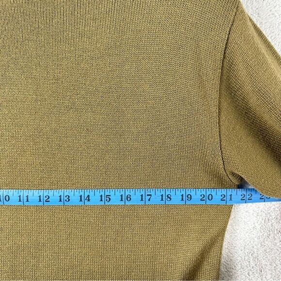 VTG Connie A Lee Wool Blend Safari Sunset Grandmacore Sweater Size M/L - Picture 10 of 11